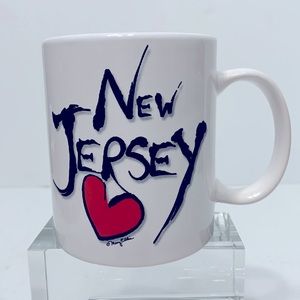 NEW JERSEY coffee mug vintage